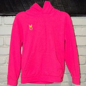 Dudley Stephens hot pink girls Terry hoodie excellent used condition. Size M.